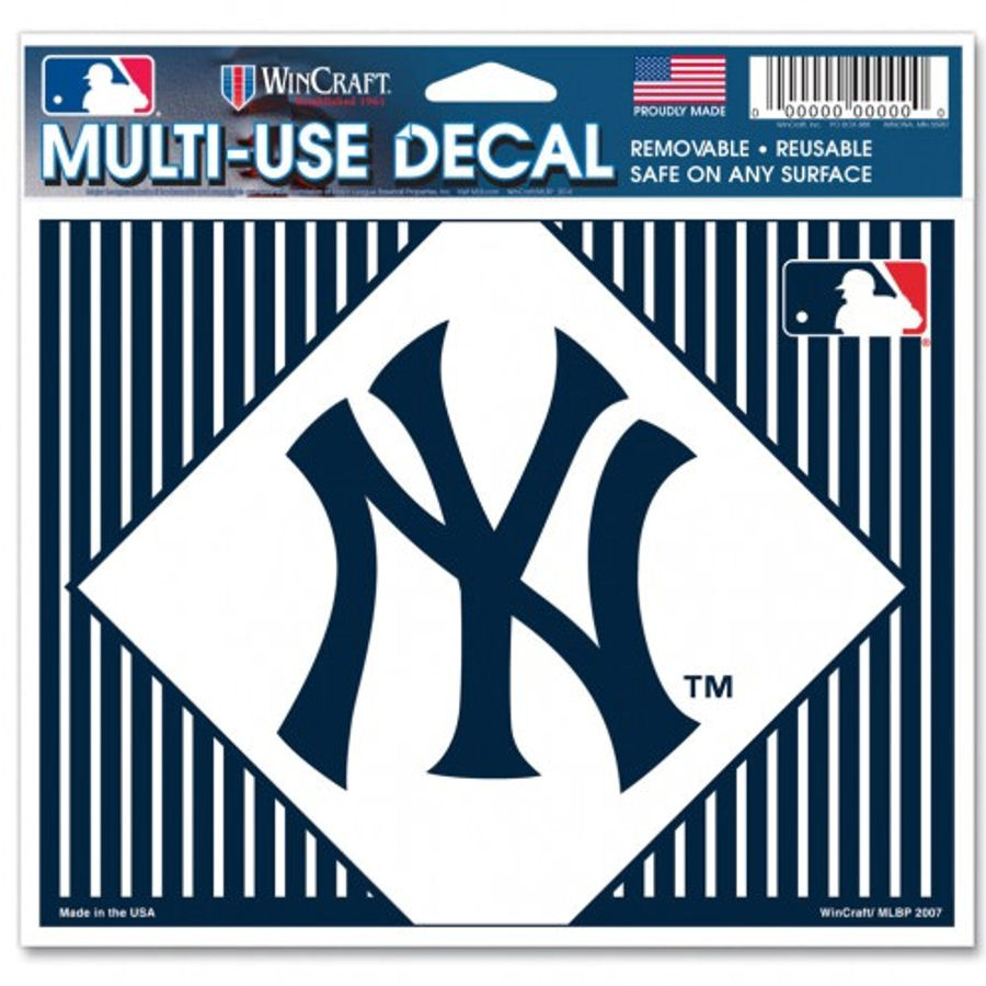 New York Yankees Pinstrip - 5x6 Ultra Decal