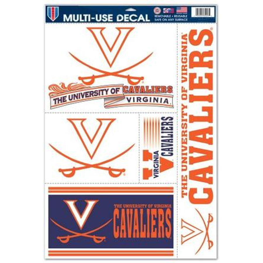 University Of Virginia Cavaliers Retro - Set of 5 Ultra Decals
