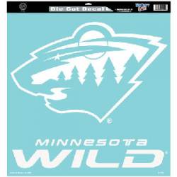  NHL Minnesota Wild Logo Automotive Car Window Locker Bumper  Sticker