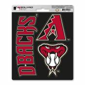 Arizona Diamondbacks Sticker Sheet of 3