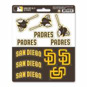 San Diego Padres - Set Of 12 Sticker Sheet