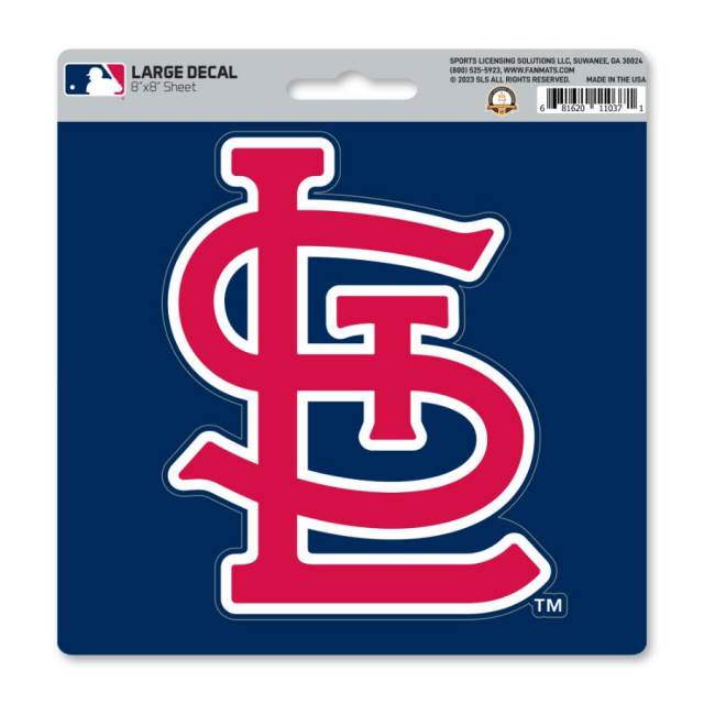 St. Louis Cardinals - 8x8 Vinyl Sticker at Sticker Shoppe