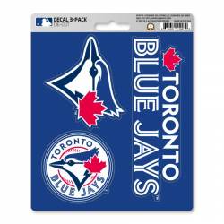 Toronto Blue Jays - Set Of 3 Sticker Sheet