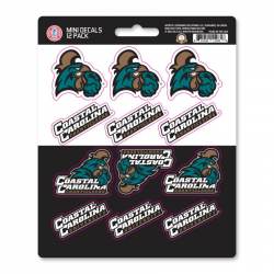 Coastal Carolina University Chanticleers - Set Of 12 Sticker Sheet
