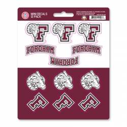 Fordham University Rams - Set Of 12 Sticker Sheet