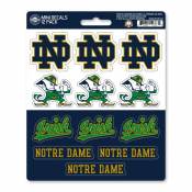 University Of Notre Dame Fighting Irish - Set Of 12 Sticker Sheet