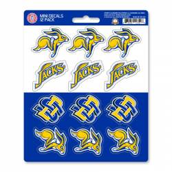 South Dakota State University Jackrabbits - Set Of 12 Sticker Sheet