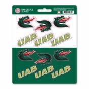University Of Alabama At Birmingham Blazers UAB - Set Of 12 Sticker Sheet