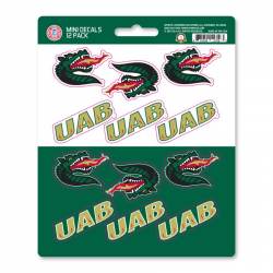 University Of Alabama At Birmingham Blazers UAB - Set Of 12 Sticker Sheet