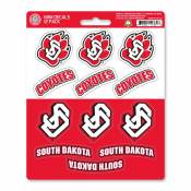 University Of South Dakota Coyotes - Set Of 12 Sticker Sheet