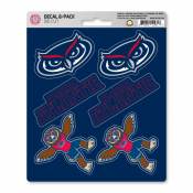 Florida Atlantic University Owls - Set Of 6 Sticker Sheet