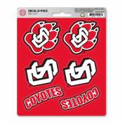 University Of South Dakota Coyotes - Set Of 6 Sticker Sheet