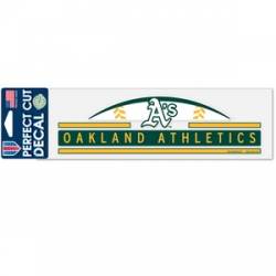 Oakland Athletics A's - 3x10 Die Cut Decal