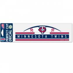Minnesota Twins - 3x10 Die Cut Decal
