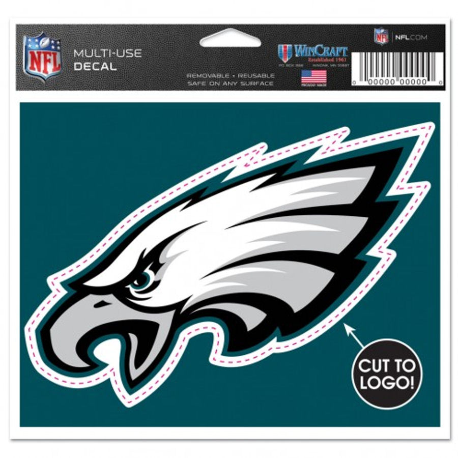 Philadelphia Eagles 4.5x5.75 Die Cut Ultra Decal at Sticker Shoppe