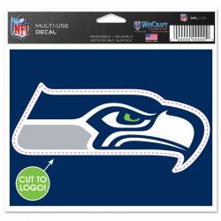 Seattle Seahawks - 4.5x5.75 Die Cut Ultra Decal