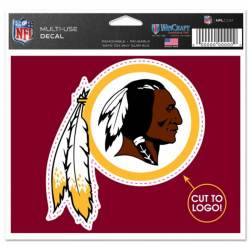 Washington Redskins - 4.5x5.75 Die Cut Ultra Decal