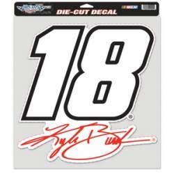 Kyle Busch #8 NASCAR Decal | OAGFX Vinyl Sticker For Car Wall Or Laptop