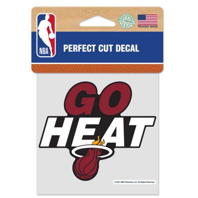 Miami Heat NBA Vinyl Sticker Decals