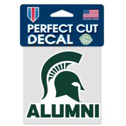 Michigan State Spartans Alumni - 4x4 Die Cut Decal