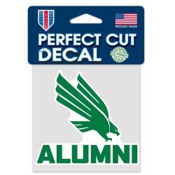 North Texas Mean Green Alumni - 4x4 Die Cut Decal