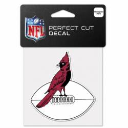 Arizona Cardinals Retro Logo - 4x4 Die Cut Decal