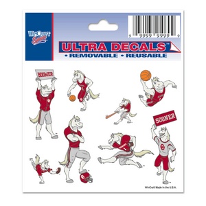 University Of Oklahoma Sooners Junior - 3x4 Ultra Decal