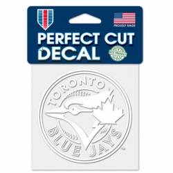 Toronto Blue Jays Logo - 4x4 White Die Cut Decal