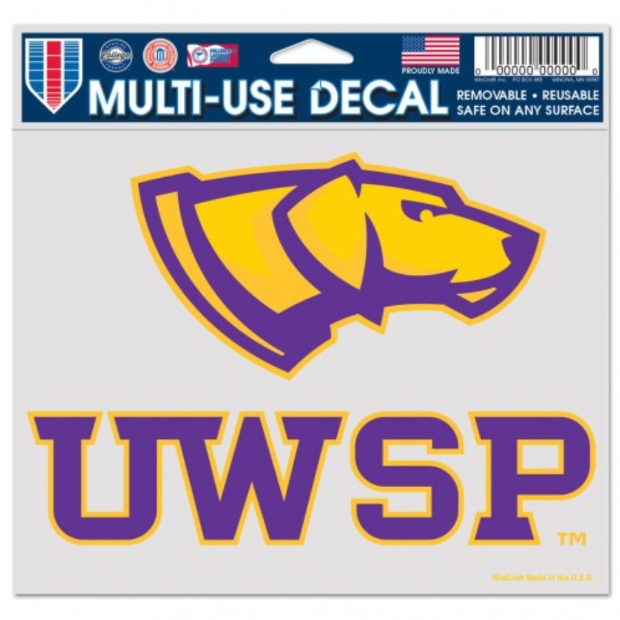 University Of Wisconsin-Stevens Point Pointers - 5x6 Ultra Decal
