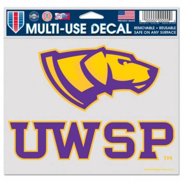 University Of Wisconsin-Stevens Point Pointers - 5x6 Ultra Decal