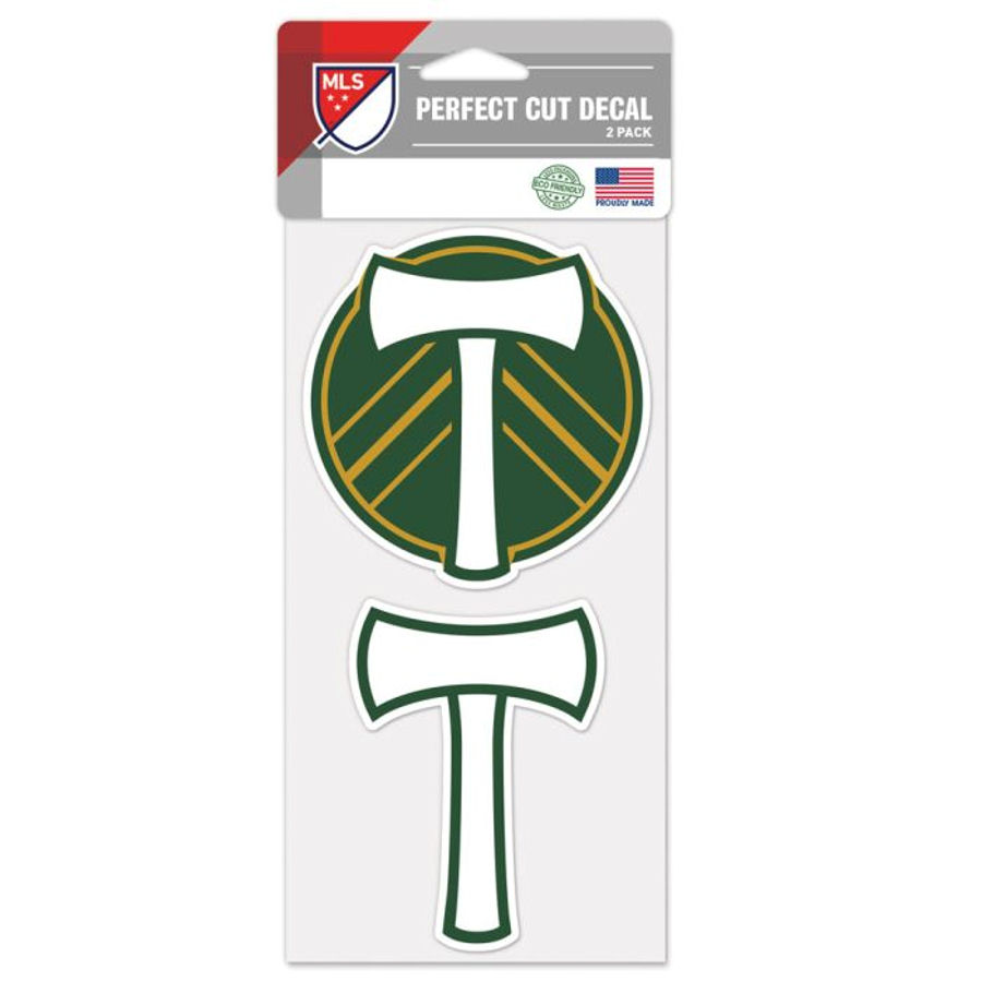 Portland Timbers - Set of Two 4x4 Die Cut Decals