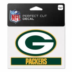 Green Bay Packers - 4x5 Die Cut Decal