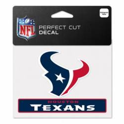 Houston Texans - 4x5 Die Cut Decal