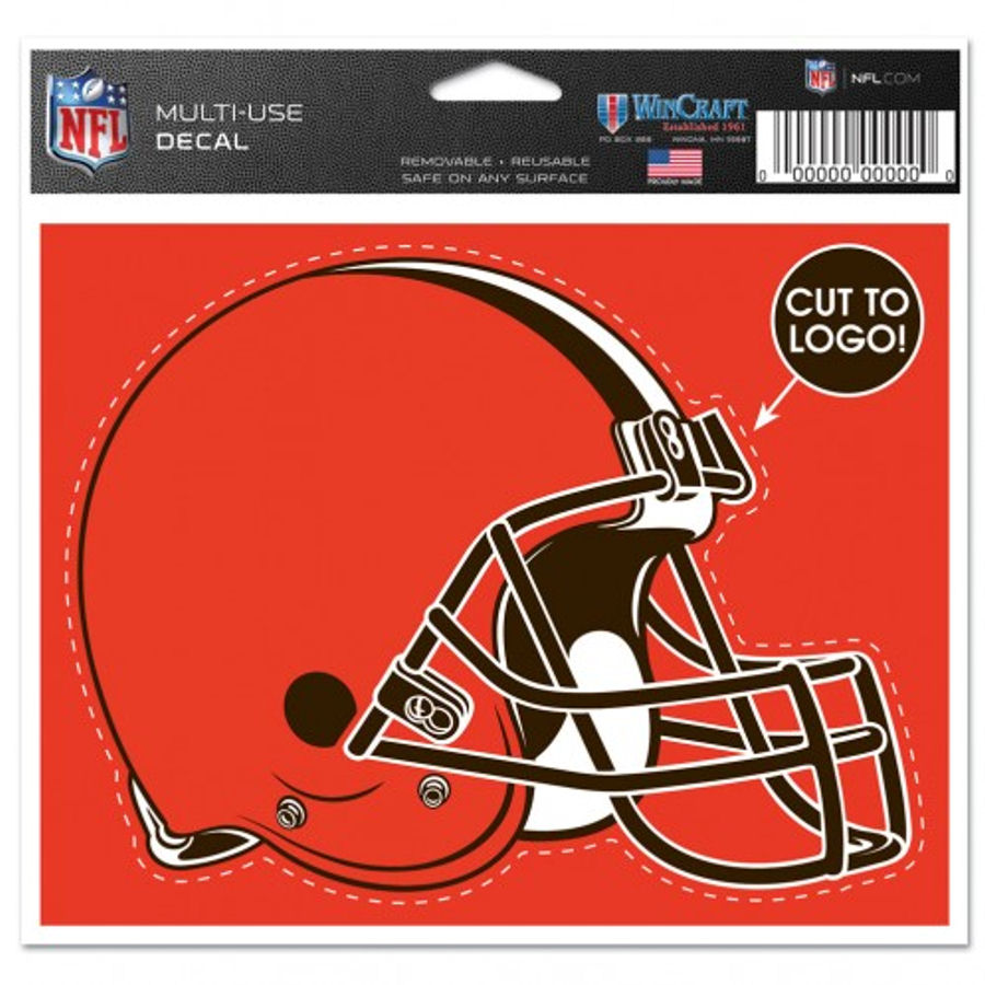 Cleveland Browns - 4.5x5.75 Die Cut Ultra Decal