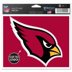 Arizona Cardinals - 4.5x5.75 Die Cut Ultra Decal