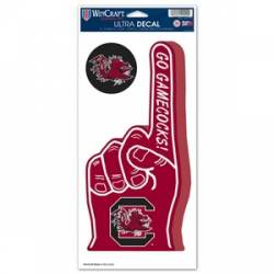 University Of South Carolina Gamecocks - Finger Ultra Decal 2 Pack