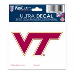 Virginia Tech Hokies - 3x4 Ultra Decal