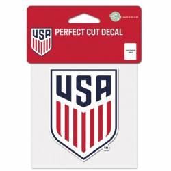 USA Soccer Sticker StickersFC.com USA National Team Sticker 6" x 6" 