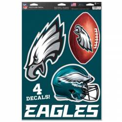 Philadelphia Eagles - Set Of 4 Ultra Decals