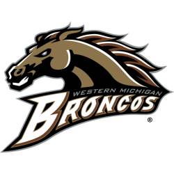 Western Michigan Broncos Retro Logo - 7" Die Cut Logo Magnet