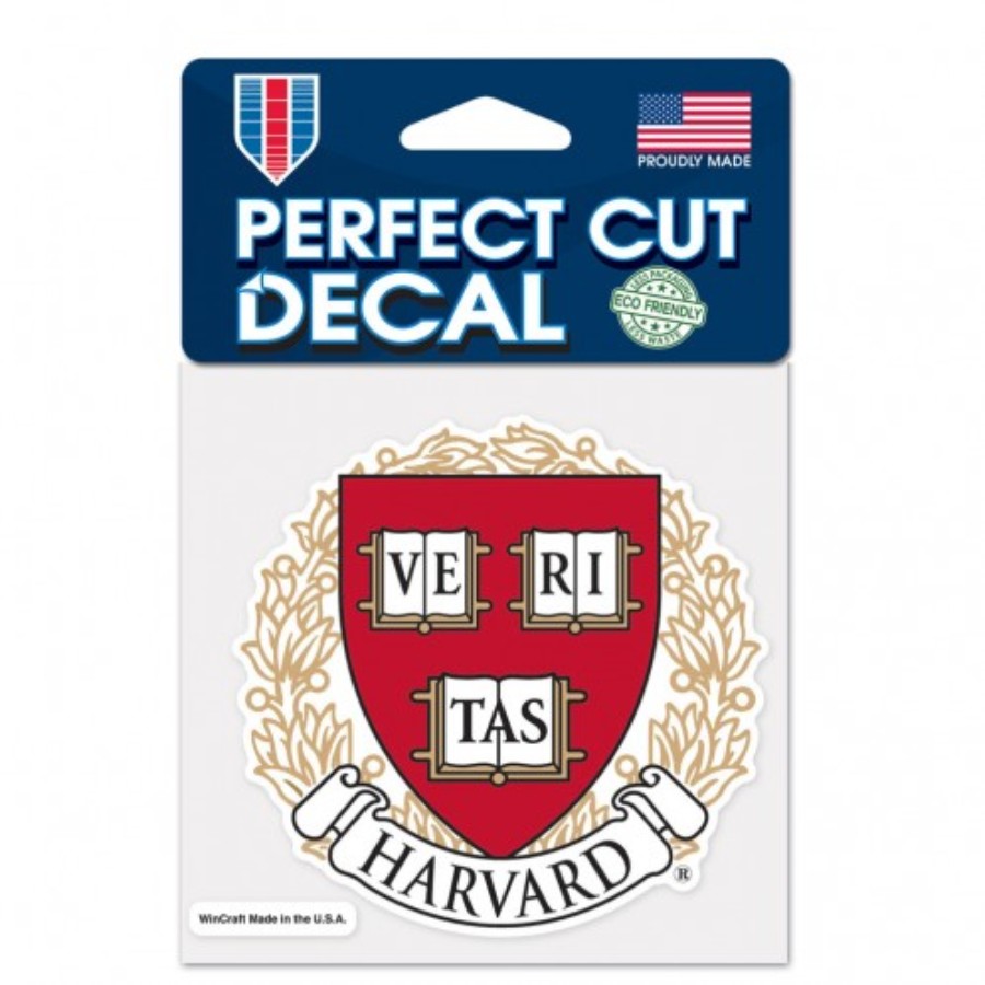 Harvard College Crimson 4x4 Die Cut Decal at Sticker Shoppe
