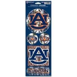 Auburn University Tigers - Prismatic Decal Set