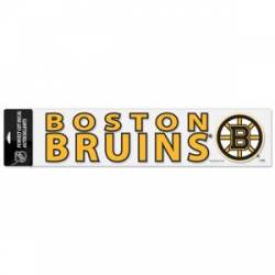 Boston Bruins - 4x17 Die Cut Decal