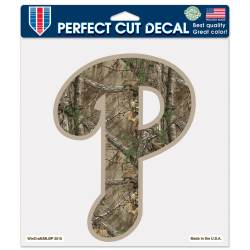 Philadelphia Phillies Camouflage - 8x8 Full Color Die Cut Decal