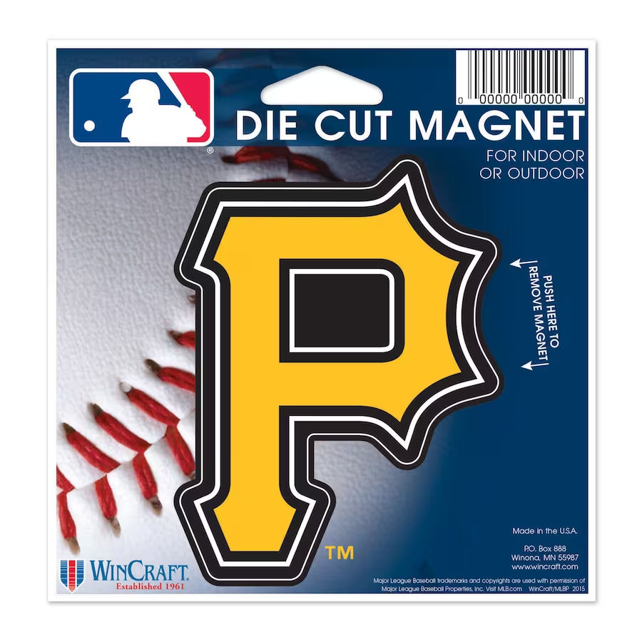 Pittsburgh Pirates 4.5" Die Cut Logo at Sticker Shoppe