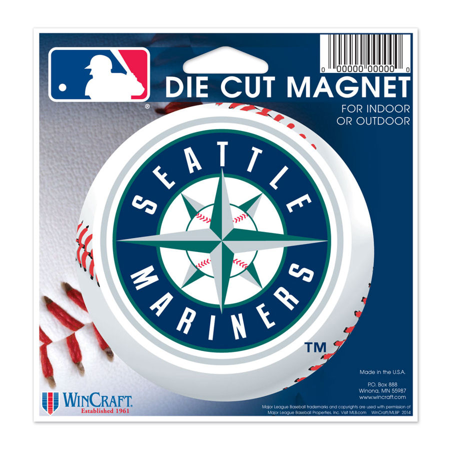 Seattle Mariners Baseball 4" Die Cut Logo at Sticker Shoppe