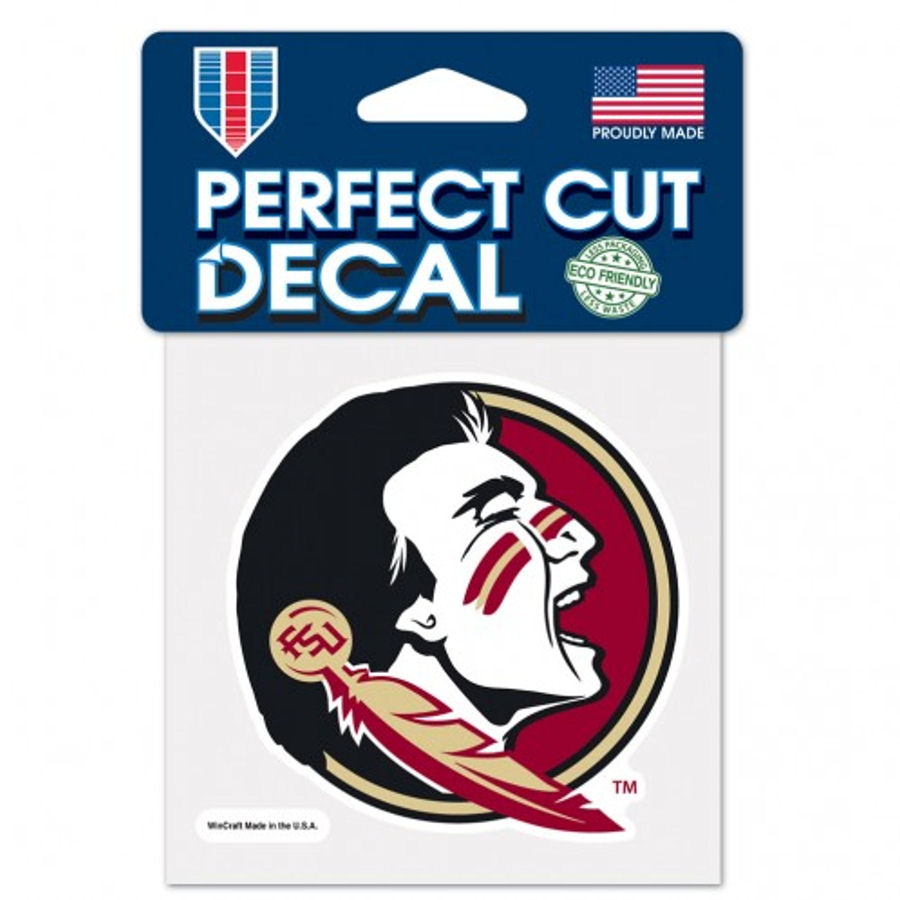 Florida State University Seminoles - 4x4 Die Cut Decal at Sticker Shoppe