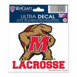 University Of Maryland Terrapins Lacrosse - 3x4 Ultra Decal
