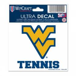 West Virginia University Mountaineers Tennis - 3x4 Ultra Decal