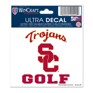 University Of Southern California USC Trojans Golf - 3x4 Ultra Decal